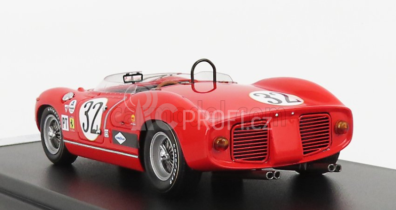 Looksmart Ferrari 275p Spider N 32 12h Sebring 1965 E.hugus - T.o'brien - C.hayes - P.richards 1:43 Red