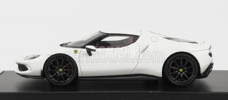 Looksmart Ferrari 296 Gtb Hybrid 830hp V6 2021 1:43 Bianco Cervino Bílá