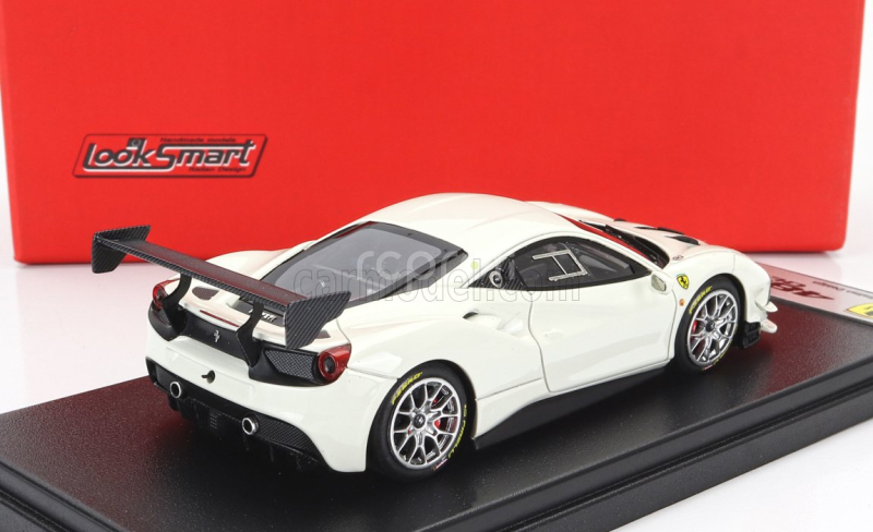 Looksmart Ferrari 488 Challenge 2017 1:43 Bianco Avus - Bílá