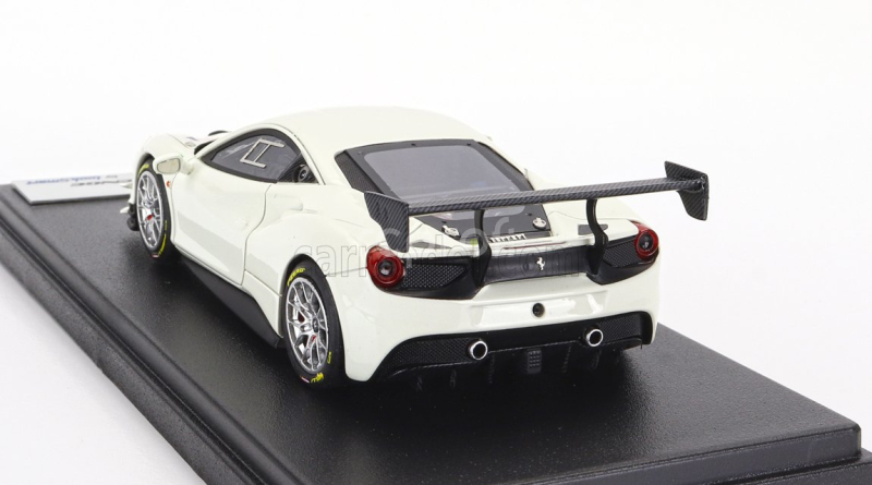 Looksmart Ferrari 488 Challenge 2017 1:43 Bianco Avus - Bílá