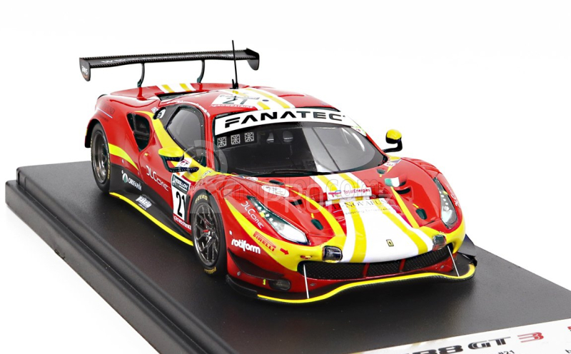 Looksmart Ferrari 488 Gt3 Evo 3.9l Turbo V8 Team Af Corse N 21 1:43, červená