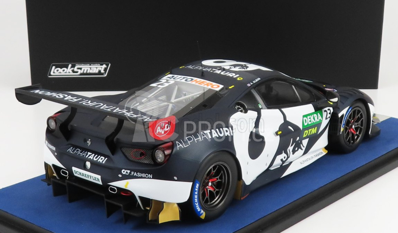 Looksmart Ferrari 488 Gt3 Evo 3.9l Turbo V8 Team Alphatauri N 23 1:18, tmavě modrá