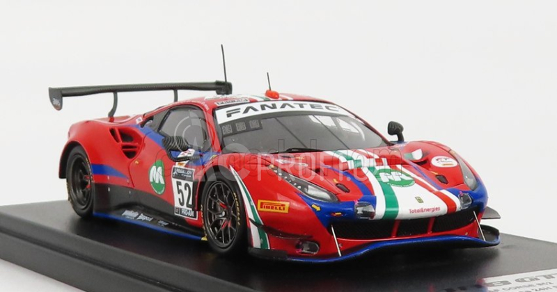 Looksmart Ferrari 488 Gt3 Evo Team Af Corse N 52 1:43, červená