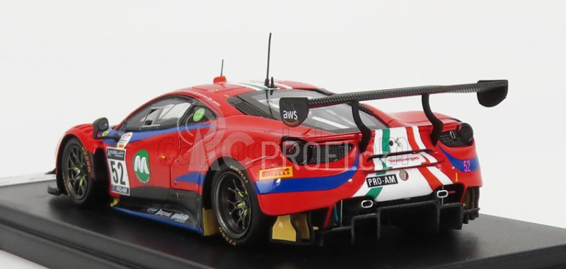 Looksmart Ferrari 488 Gt3 Evo Team Af Corse N 52 1:43, červená