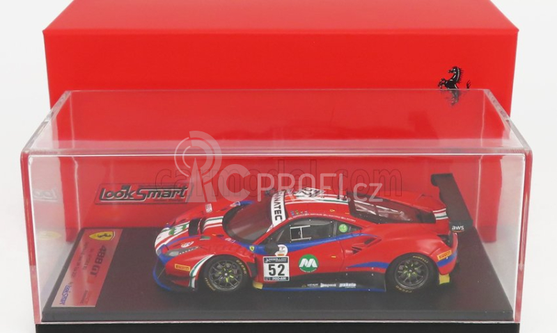 Looksmart Ferrari 488 Gt3 Evo Team Af Corse N 52 1:43, červená