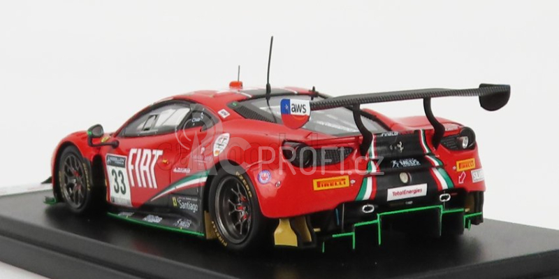 Looksmart Ferrari 488 Gt3 Evo Team Rinaldi Racing N 33 1:43, červená