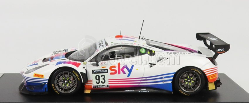 Looksmart Ferrari 488 Gt3 Evo Team Sky-tempesta Racing N 93 1:43, bílá