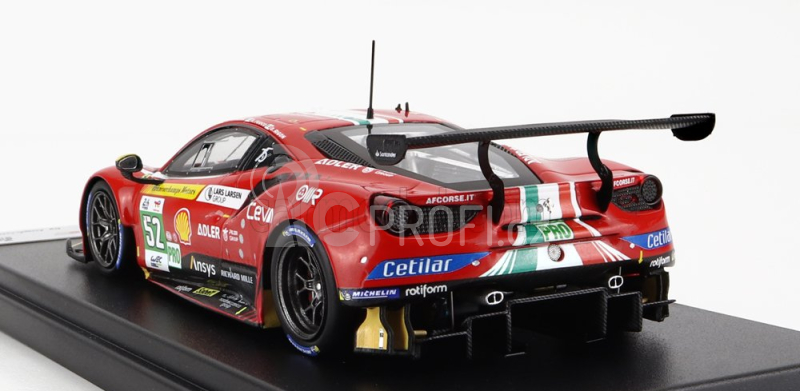 Looksmart Ferrari 488 Gte Evo 3.9l Turbo V8 Team Af Corse N 52 1:43, červená