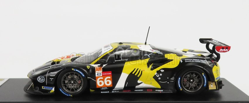 Looksmart Ferrari 488 Gte Evo 3.9l Turbo V8 Team Jmw Motorsport N 66 1:43, černá