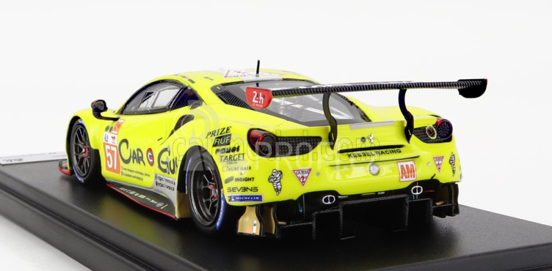 Looksmart Ferrari 488 Gte Evo 3.9l Turbo V8 Team Kessel Racing N 57 1:43, žlutá