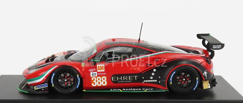 Looksmart Ferrari 488 Gte Evo 3.9l Turbo V8 Team Rinaldi Racing N 388 1:43, červená