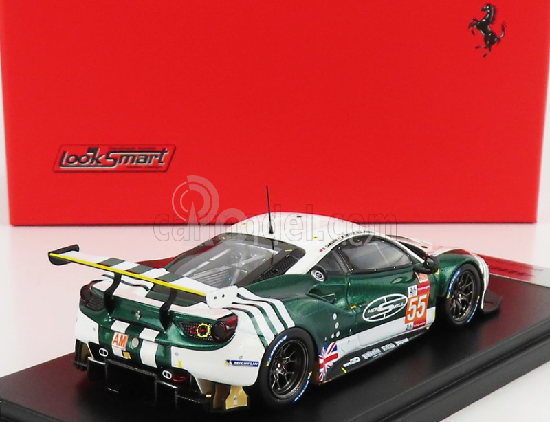 Looksmart Ferrari 488 Gte Evo 3.9l Turbo V8 Team Spirit Of Race N 55 1:43, bílá