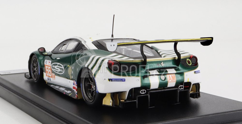 Looksmart Ferrari 488 Gte Evo 3.9l Turbo V8 Team Spirit Of Race N 55 1:43, bílá