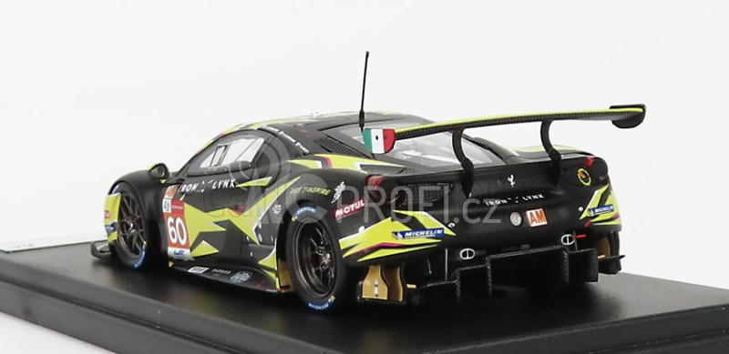 Looksmart Ferrari 488 Gte Iron Lynx Team N 60 24h Le Mans 2021 1:43, černá