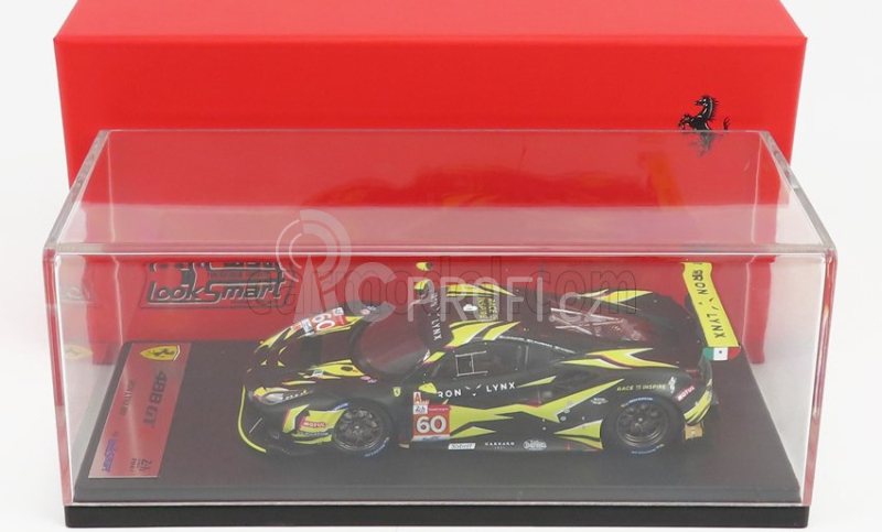 Looksmart Ferrari 488 Gte Iron Lynx Team N 60 24h Le Mans 2021 1:43, černá