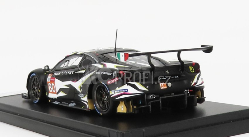 Looksmart Ferrari 488 Gte Iron Lynx Team N 80 1:43, černá