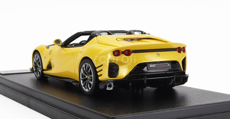 Looksmart Ferrari 812 Competizione A Spider 2022 1:43 Giallo Tristrato - Žlutá