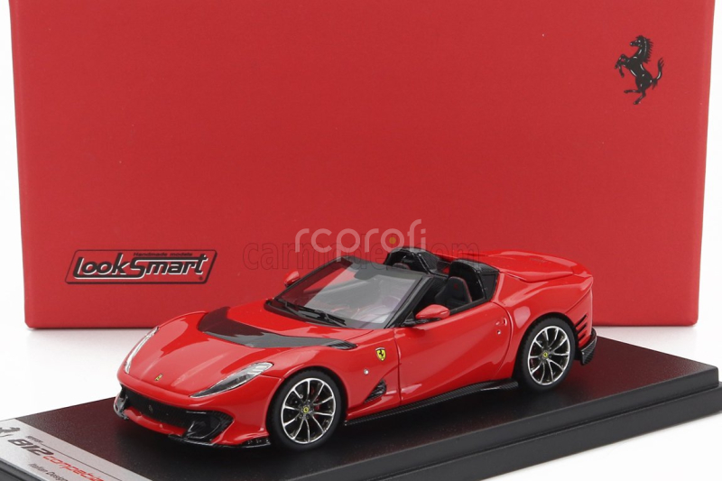 Looksmart Ferrari 812 Competizione A Spider 2022 1:43 Rosso Scuderia - Červená