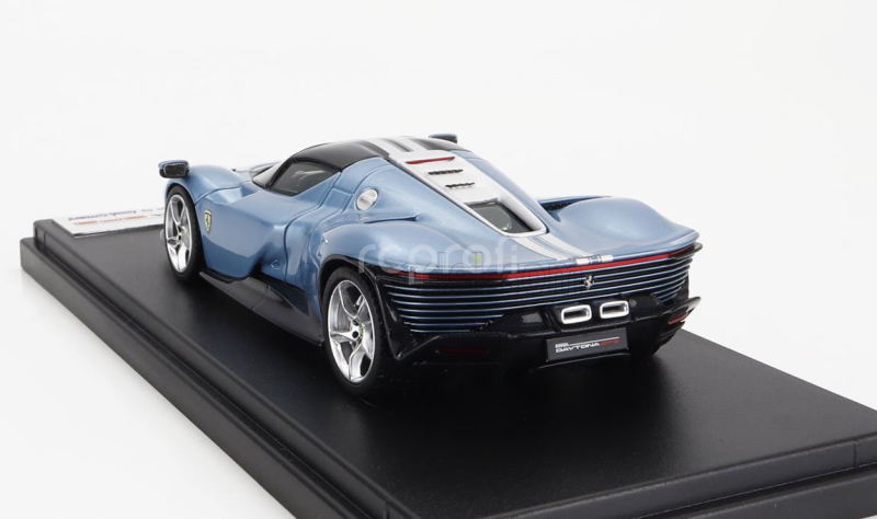 Looksmart Ferrari Daytona Sp3 Closed Roof 2022 1:43 Avio Met - Světle Modrá Met
