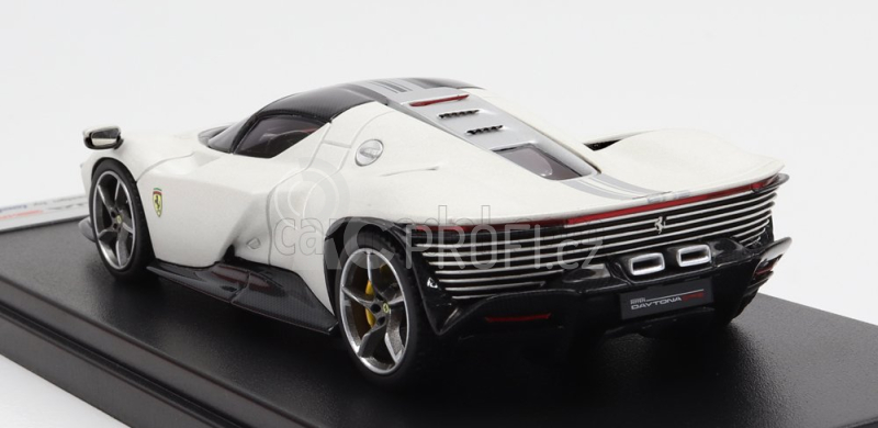 Looksmart Ferrari Daytona Sp3 Closed Roof 2022 1:43 Bílá Perla