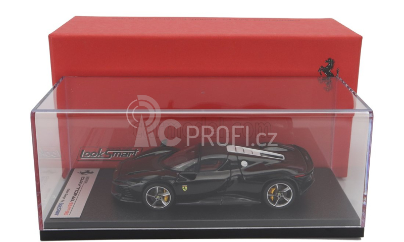 Looksmart Ferrari Daytona Sp3 Closed Roof 2022 1:43 Nero Daytona - Černá