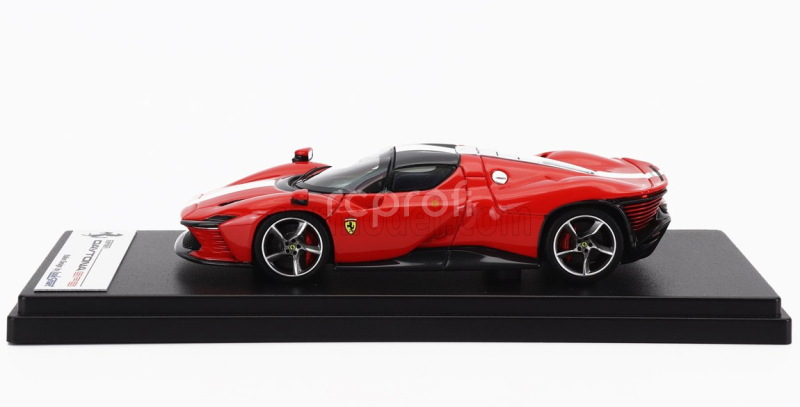 Looksmart Ferrari Daytona Sp3 Closed Roof 2022 1:43 Rosso Scuderia - Červená Bílá