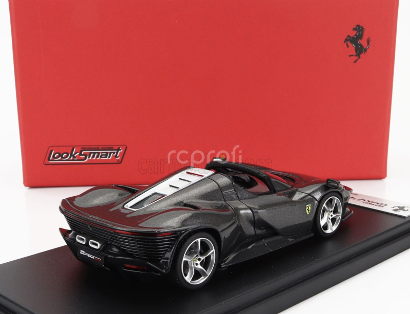 Looksmart Ferrari Daytona Sp3 Open Roof 2022 1:43 Canna Di Fucile - Grey Met