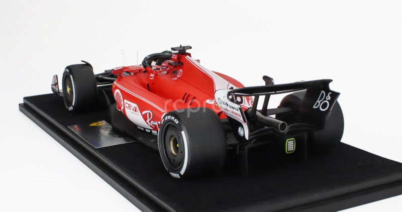 Looksmart Ferrari F1  Sf-23 Team Scuderia Ferrari N 16 2nd Las Vegas Usa Gp 2023 Charles Leclerc 1:18 Červená Bílá Černá