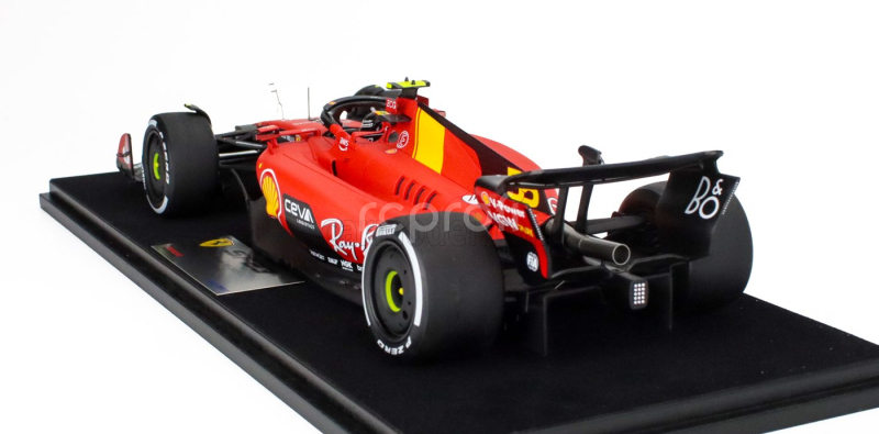 Looksmart Ferrari F1  Sf-23 Team Scuderia Ferrari N 55 Monza Italy Gp 2023 Carlos Sainz 1:18 Červená Černá