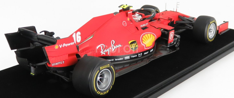 Looksmart Ferrari F1  Sf1000 Team Scuderia Ferrari Mission Winnow N 16 2nd Austrian Gp 2020 Charles Leclerc - Con Vetrina - With Showcase 1:18 Matt Red