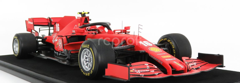 Looksmart Ferrari F1  Sf1000 Team Scuderia Ferrari Mission Winnow N 16 2nd Austrian Gp 2020 Charles Leclerc - Con Vetrina - With Showcase 1:18 Matt Red