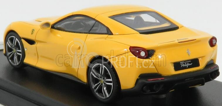 Looksmart Ferrari Portofino Cabriolet Closed 2018 1:43 Giallo Modena - Žlutá