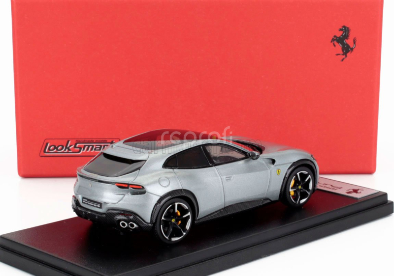 Looksmart Ferrari Purosangue Suv 2022 1:43 Silver Met