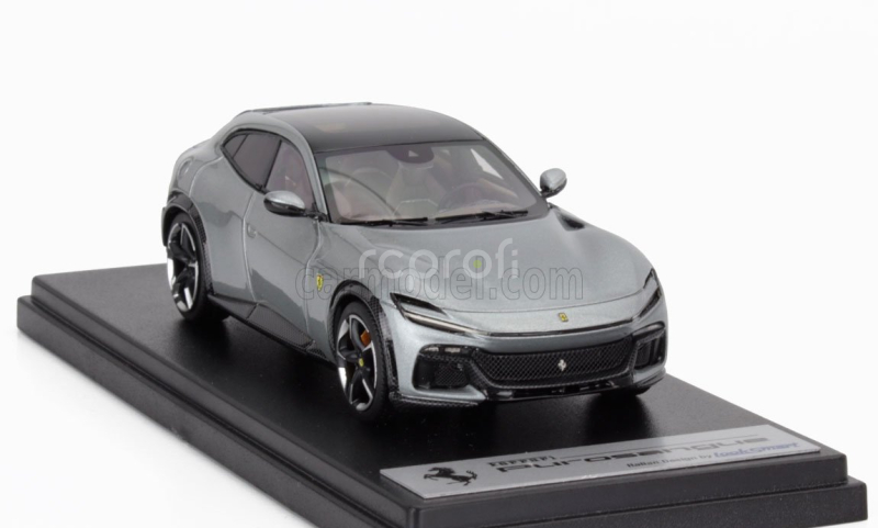 Looksmart Ferrari Purosangue Suv 2022 1:43 Silver Met