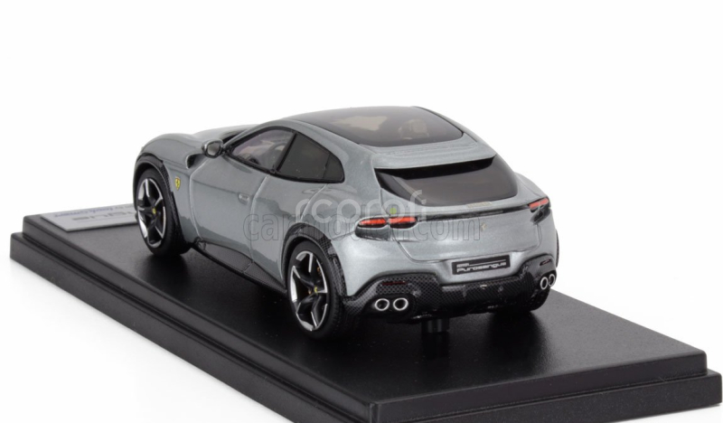 Looksmart Ferrari Purosangue Suv 2022 1:43 Silver Met