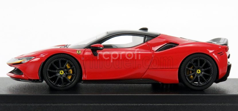 Looksmart Ferrari Sf90 Stradale Hybrid 1000hp 2019 1:43 Rosso Corsa - Červená Černá Stříbrná