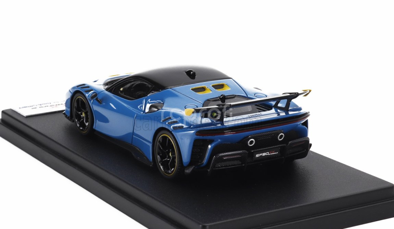Looksmart Ferrari Sf90 Xx Stradale 2024 1:43 Azzurro Dino - Světle Modrá Černá Žlutá