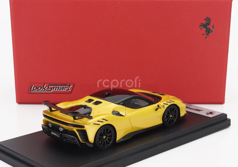 Looksmart Ferrari Sf90 Xx Stradale 2024 1:43 Giallo Tristrato - Žlutá S Černou