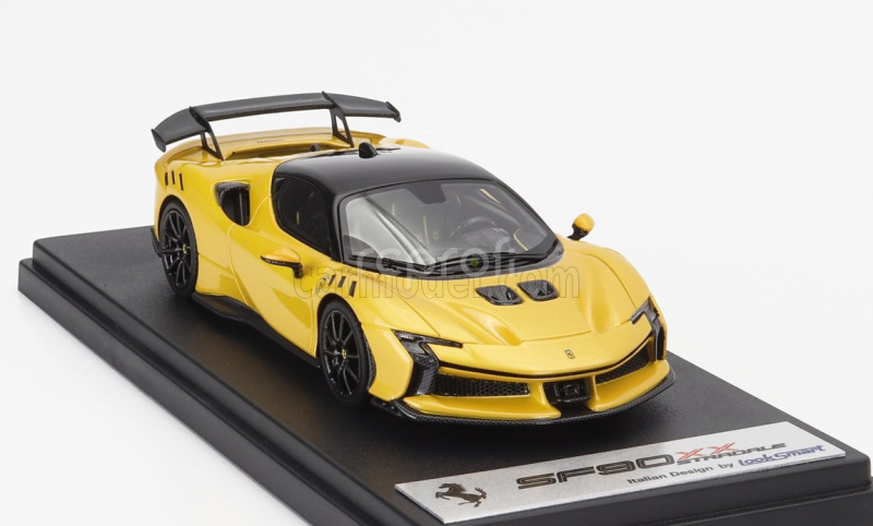 Looksmart Ferrari Sf90 Xx Stradale 2024 1:43 Giallo Tristrato - Žlutá S Černou
