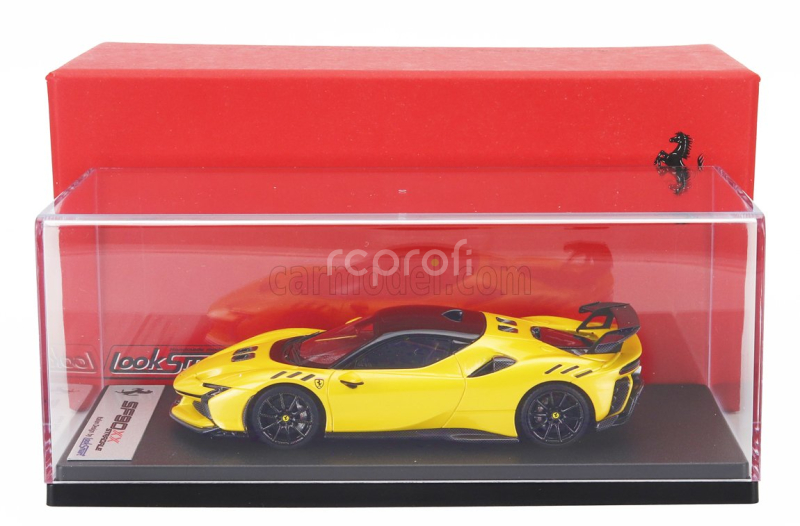 Looksmart Ferrari Sf90 Xx Stradale 2024 1:43 Giallo Tristrato - Žlutá S Černou