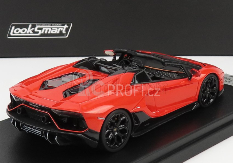 Looksmart Lamborghini Aventador Lp780-4 Ultimae Roadster 2021 1:43 Arancio Xanto - Oranžová