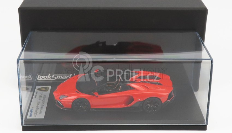 Looksmart Lamborghini Aventador Lp780-4 Ultimae Roadster 2021 1:43 Arancio Xanto - Oranžová