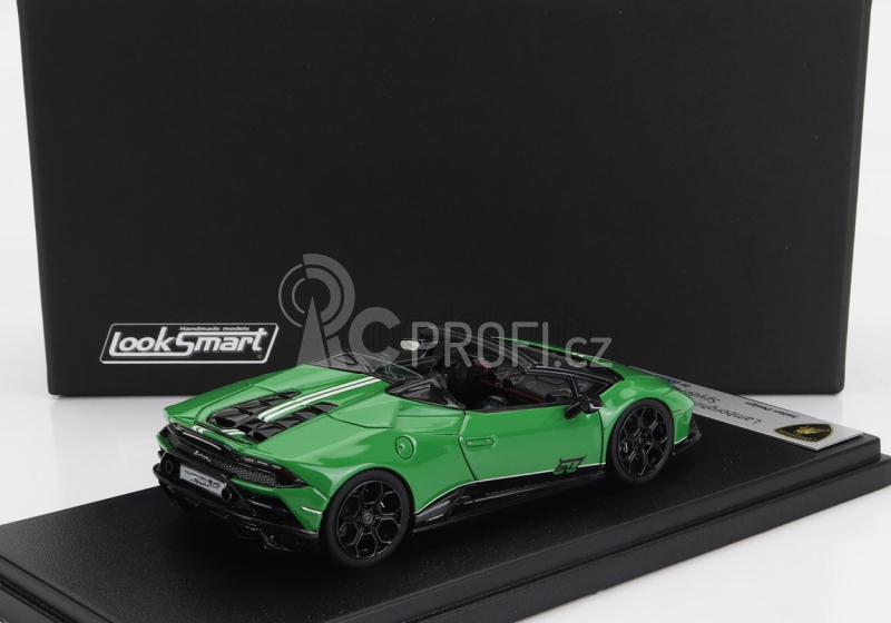 Looksmart Lamborghini Huracan Evo Spider 60th Anniversary 2023 1:43 Verde Viper - Zelená