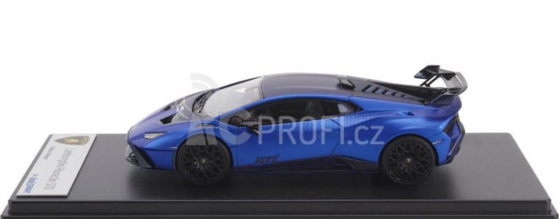 Looksmart Lamborghini Huracan Sto Lp640-2 2021 1:43 Blu Aegeus - Matná Modrá