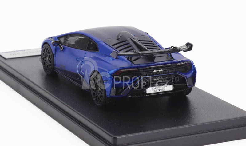 Looksmart Lamborghini Huracan Sto Lp640-2 2021 1:43 Blu Aegeus - Matná Modrá