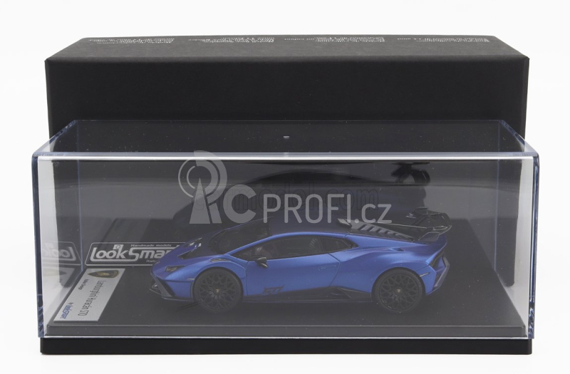 Looksmart Lamborghini Huracan Sto Lp640-2 2021 1:43 Blu Aegeus - Matná Modrá