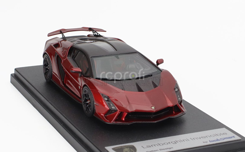 Looksmart Lamborghini Invencible 2023 1:43 Rosso Efesto - Červený Met