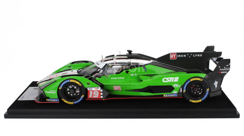 Looksmart Lamborghini Sc63 3.8l V8 Turbo Team Lamborghini Iron Lynx N 19 24h Le Mans 2024 Romain Grosjean - Matteo Cairoli - Andrea Caldarelli 1:18 Zelená Bílá Černá