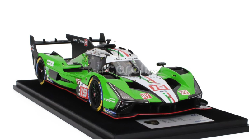 Looksmart Lamborghini Sc63 3.8l V8 Turbo Team Lamborghini Iron Lynx N 19 24h Le Mans 2024 Romain Grosjean - Matteo Cairoli - Andrea Caldarelli 1:18 Zelená Bílá Černá