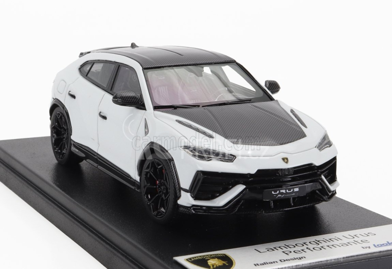 Looksmart Lamborghini Urus Performante 2022 1:43 Bianco Icarus - Bílý Karbon